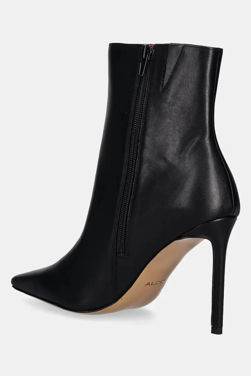 stivaletti alla caviglia in pelle GUAVABERRY donna colore nero 14116148 miniatura 3