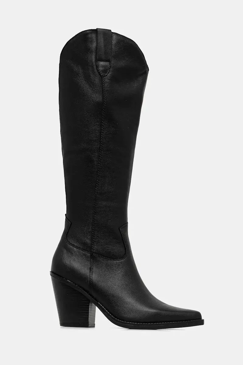 stivali in pelle NEVADA donna colore nero 13672021 miniatura 2