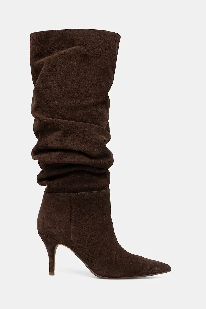 stivali in pelle scamosciata KIMMIA Marrone miniatura 2