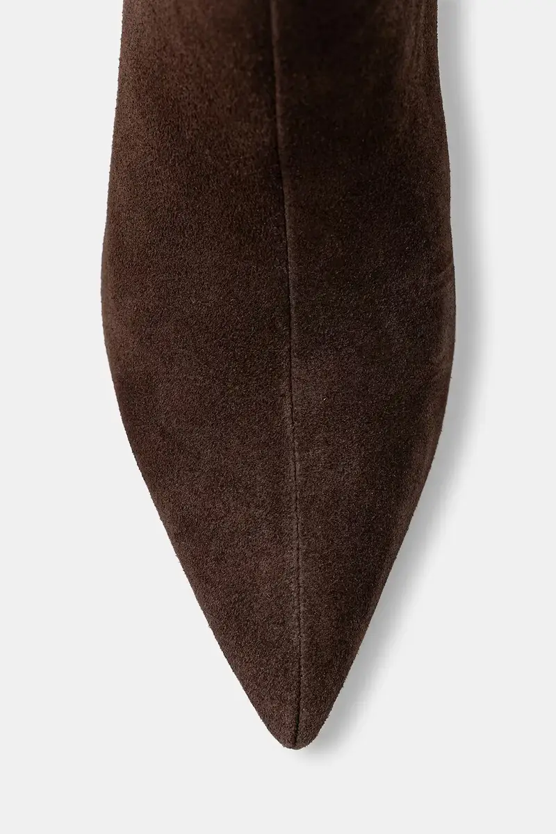 stivali in pelle scamosciata KIMMIA Marrone miniatura 4