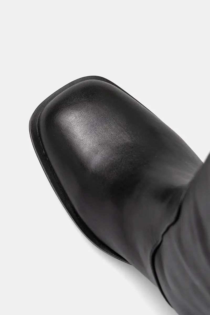 stivali in pelle WILDROSE donna colore nero 14147003 miniatura 4