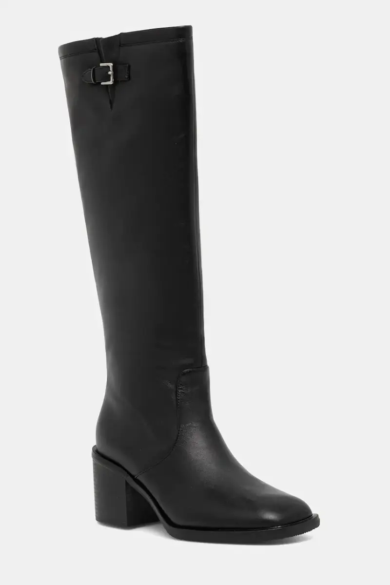 stivali in pelle WILDROSE donna colore nero 14147003