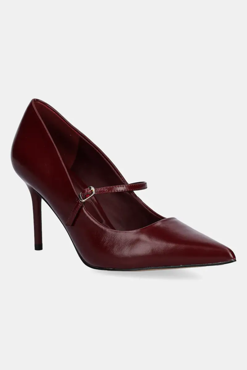 tacchi in pelle ELEDELADAR colore granata 14053620