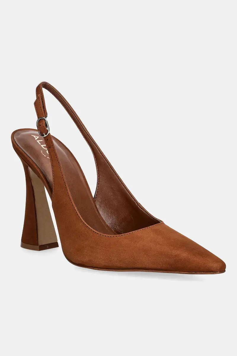 tacchi in pelle scamosciata DAPHNEA colore marrone 14044774