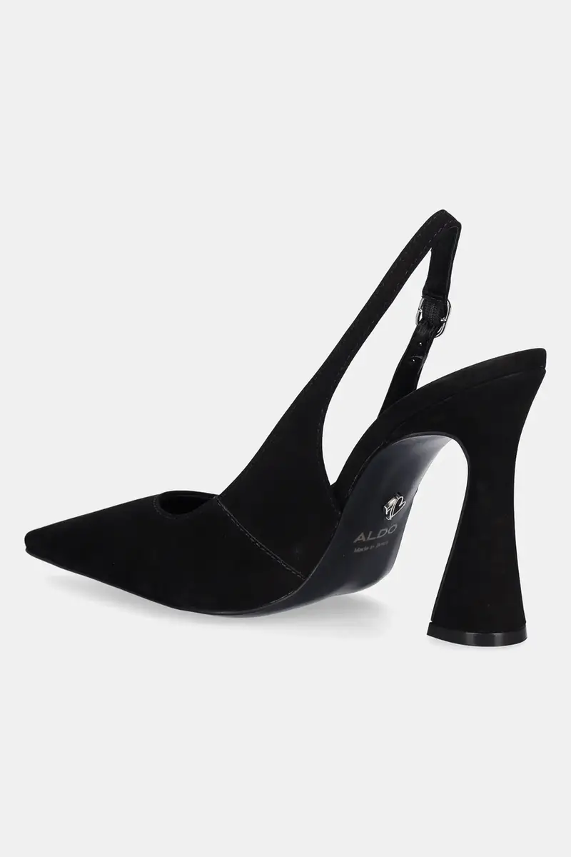 tacchi in pelle scamosciata DAPHNEA colore nero 14044775 miniatura 3