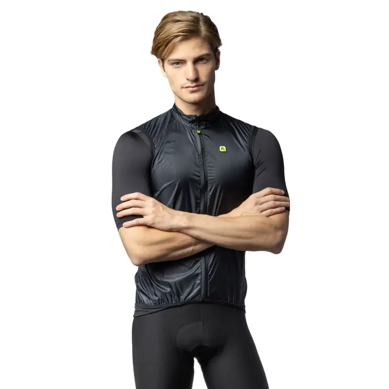 Ale Gilet Ciclismo Vento 2 0 Nero Uomo S