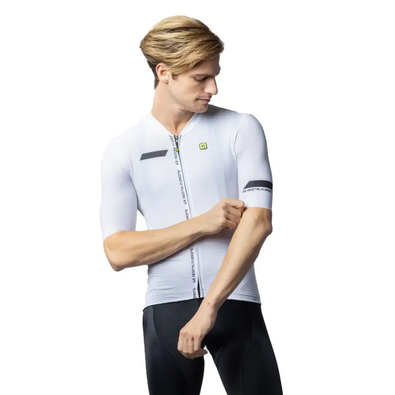 Ale Maglia Ciclismo Follow Me Bianco Uomo S