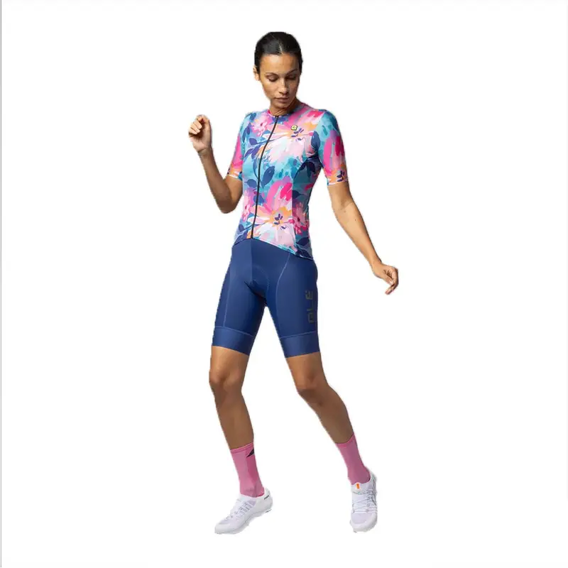 Ale Maglia Ciclismo Jardin Multicolore Donna S