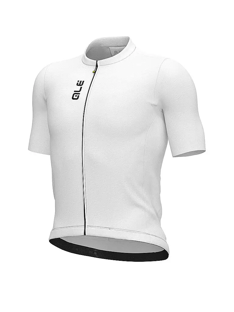 Maglia da ciclismo da uomo Color Block bianco | M