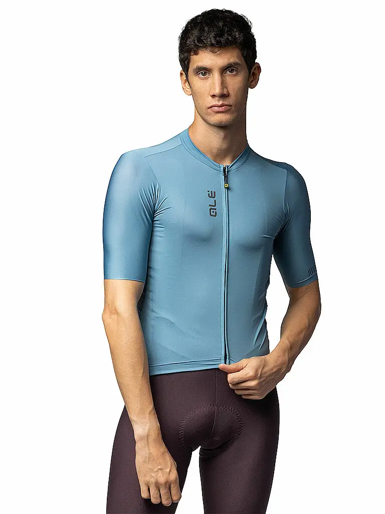 Maglia da ciclismo da uomo Color Block grigio chiaro | XL