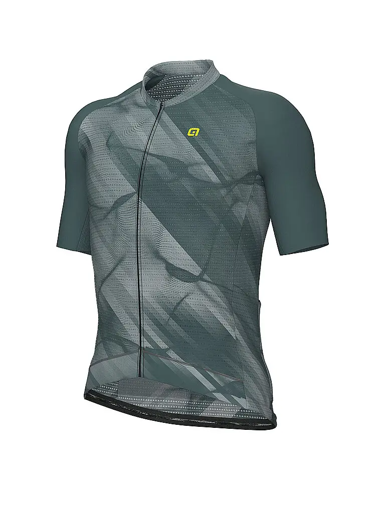 Maglia da ciclismo da uomo Crash grigio | M