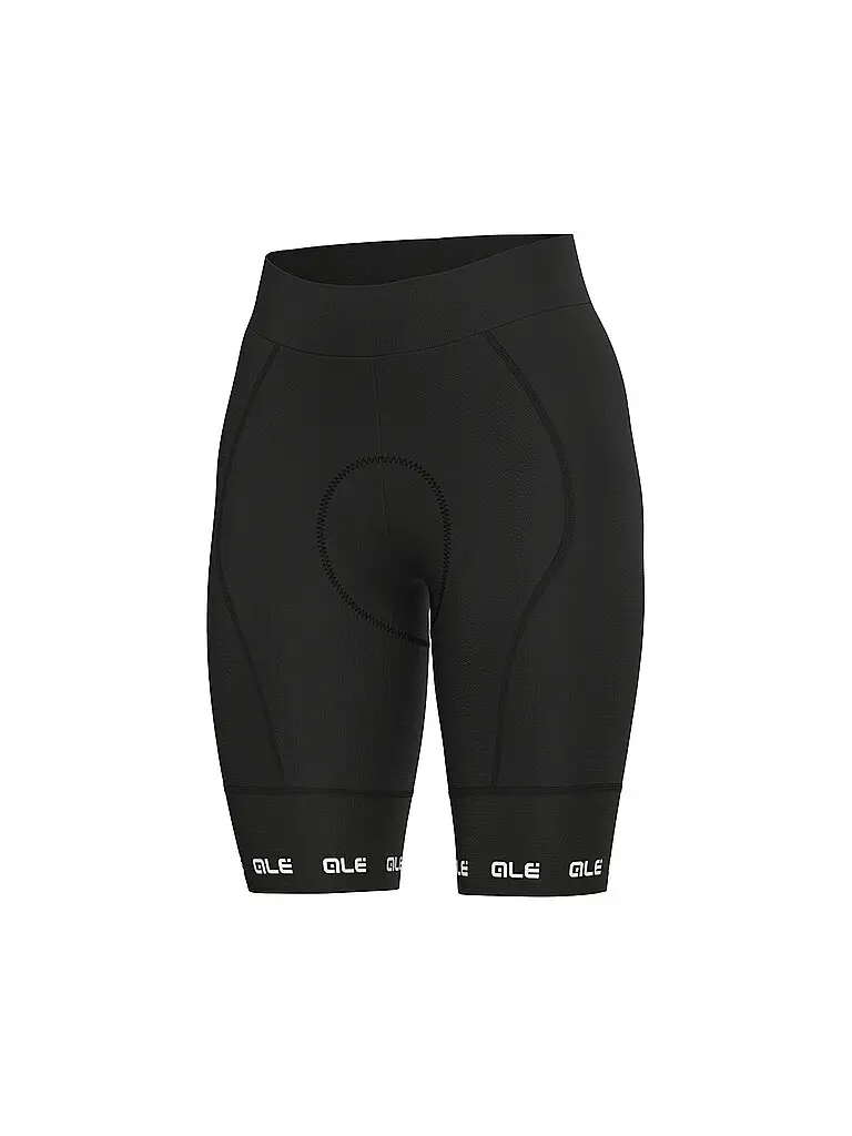 Pantaloncini da ciclismo da donna Strada 2 0 con fascia in vita nero | S