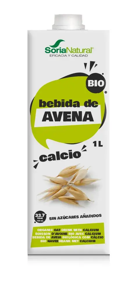 Pack Bevanda d'Avena con Calcio 6 x 1 Litro