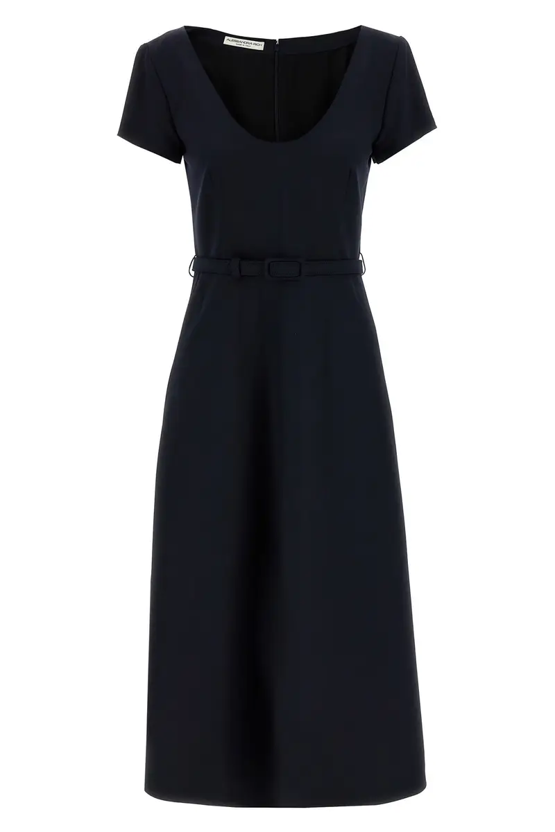 Abito Cintura Blu