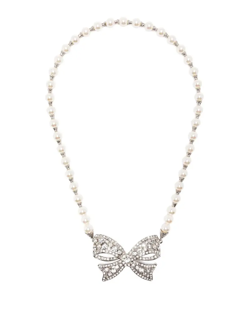 Collana di perle Bianco