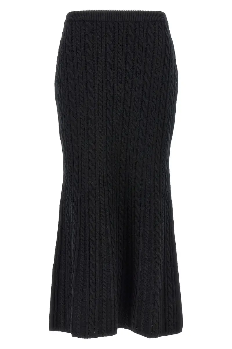 Gonna Lunga Lana Nero