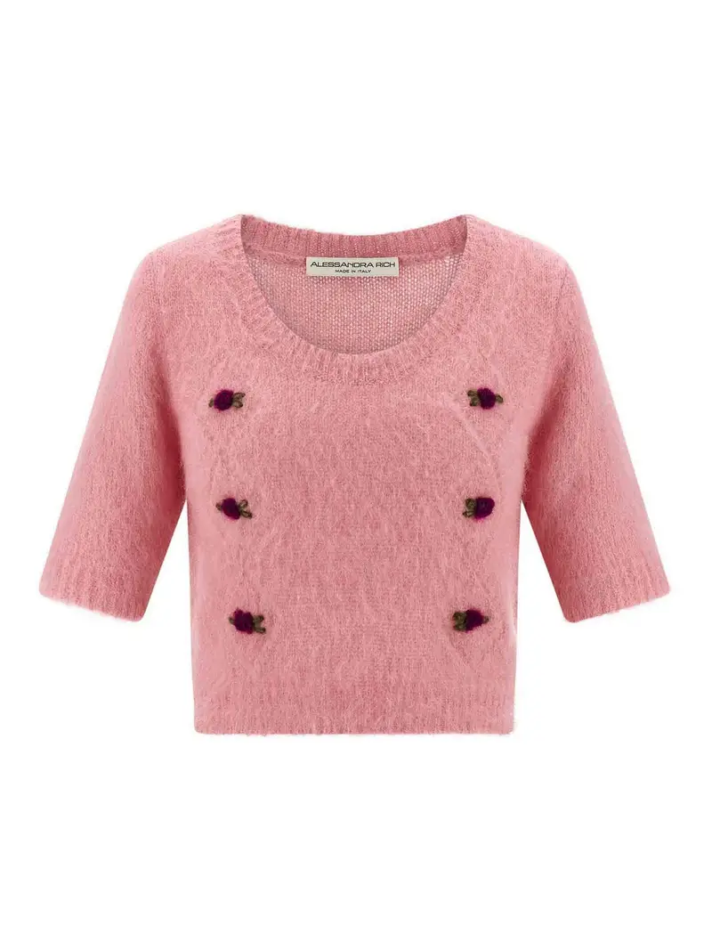 Maglione mohair card Color Carne E Neutri