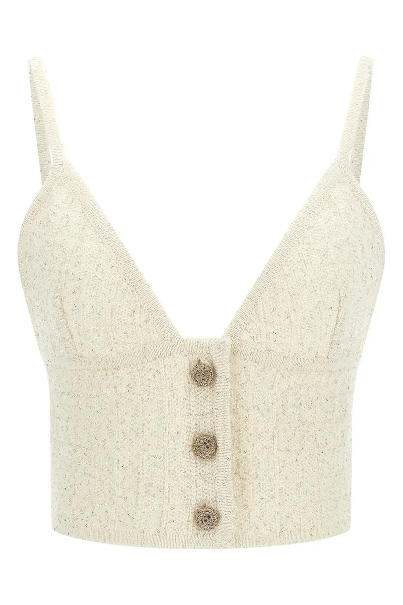 ALESSANDRA RICH Top Bianco 4226462