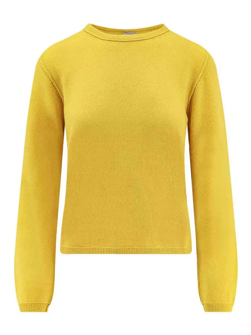 Maglia Gea In Cashmere Giallo