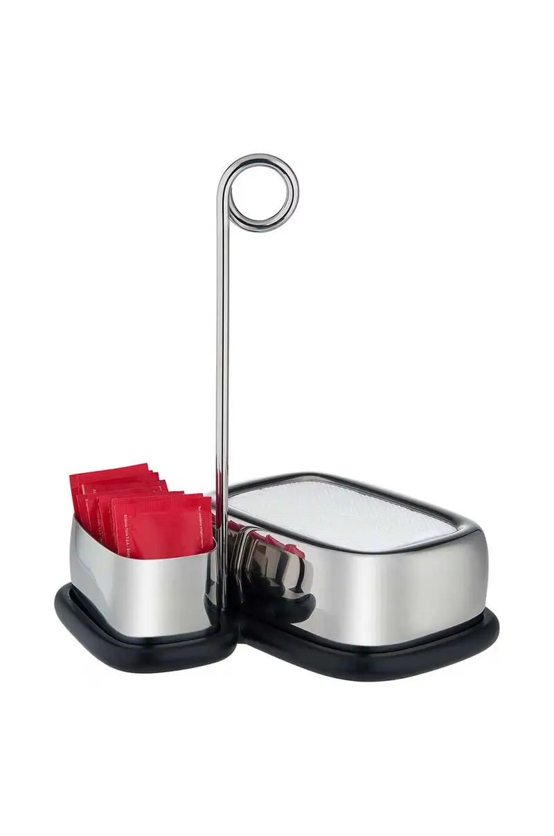 porta tovaglioli e porta tè Bibo Grigio