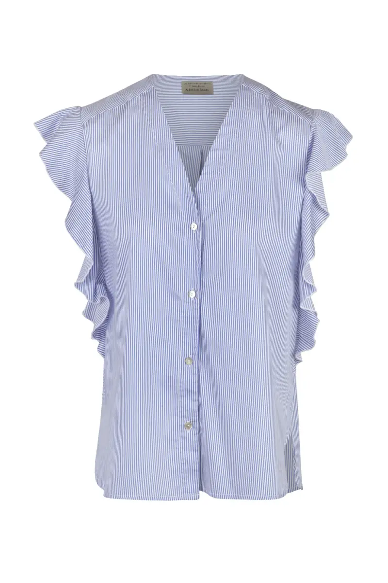 Camicia - 450171 - Bianco/Blu