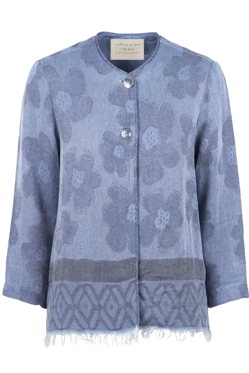 Giacca - 470185 - Fantasia Azzurro