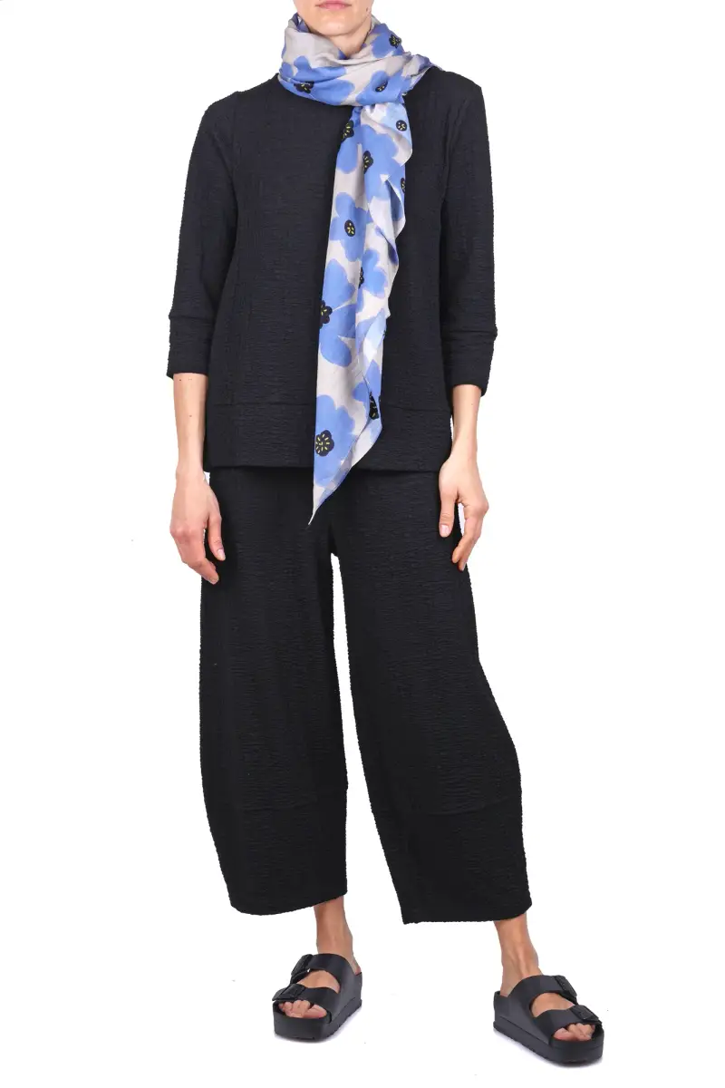 Sciarpa - 470205 - Beige/Lilla miniatura 2