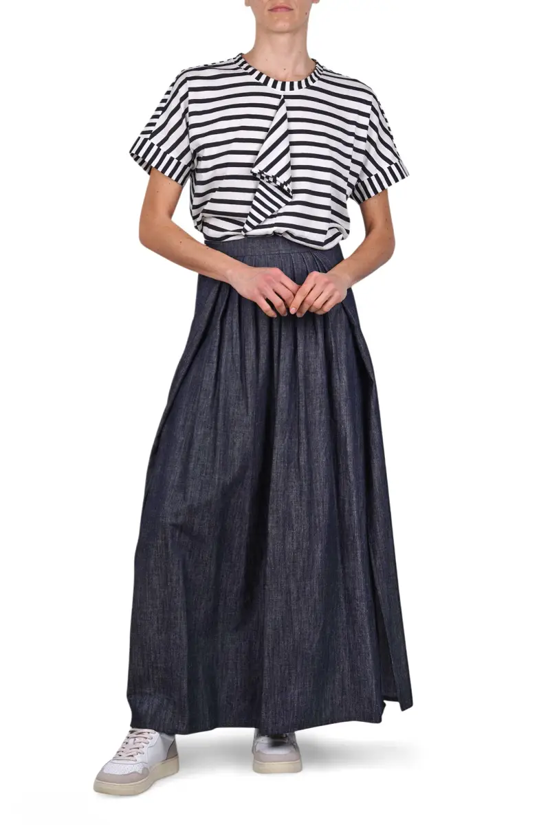 T-shirt - 470196 - Panna/Nero miniatura 2