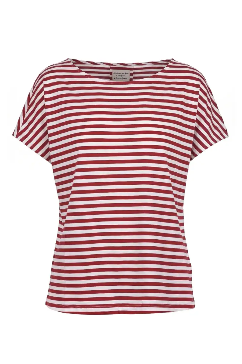 T-shirt - 470198 - Panna/Rosso