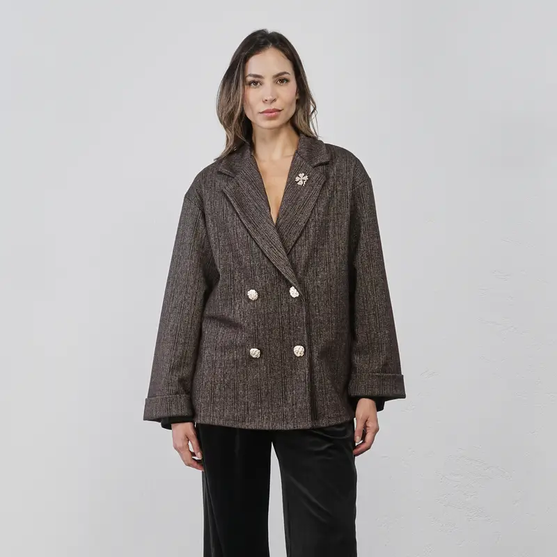 ALESYA Blazer Donna Marrone 3628420