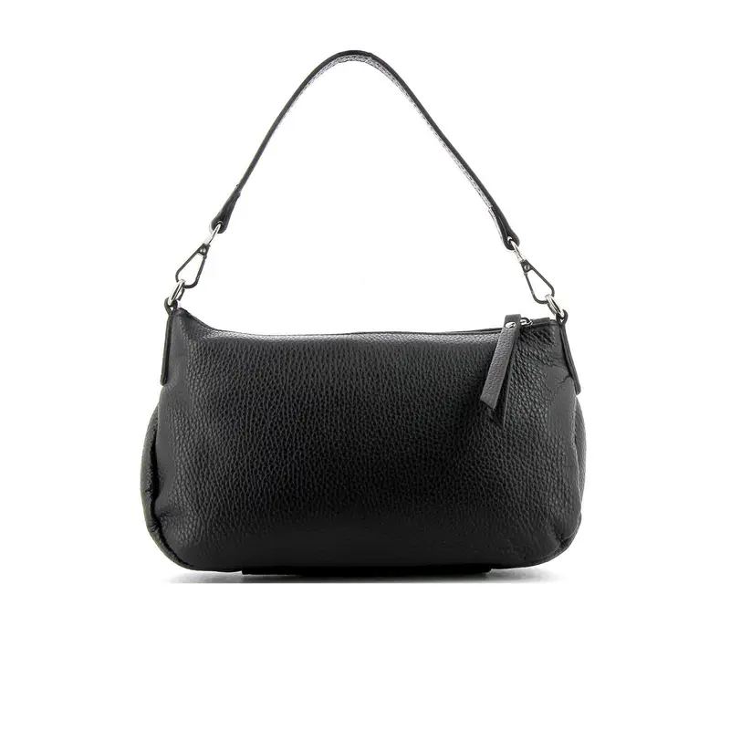Borsa baguette nera