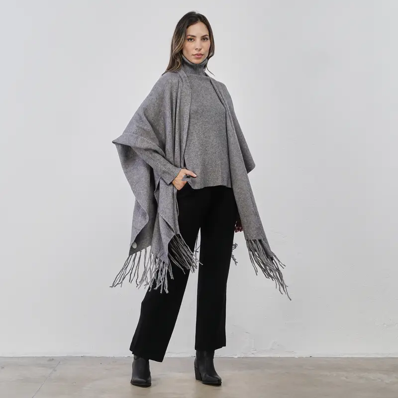 ALESYA Cardigan Donna Grigio 3628399