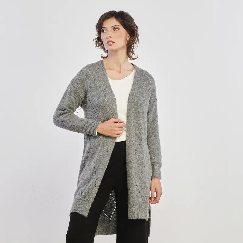 ALESYA Cardigan Grigio 2669799