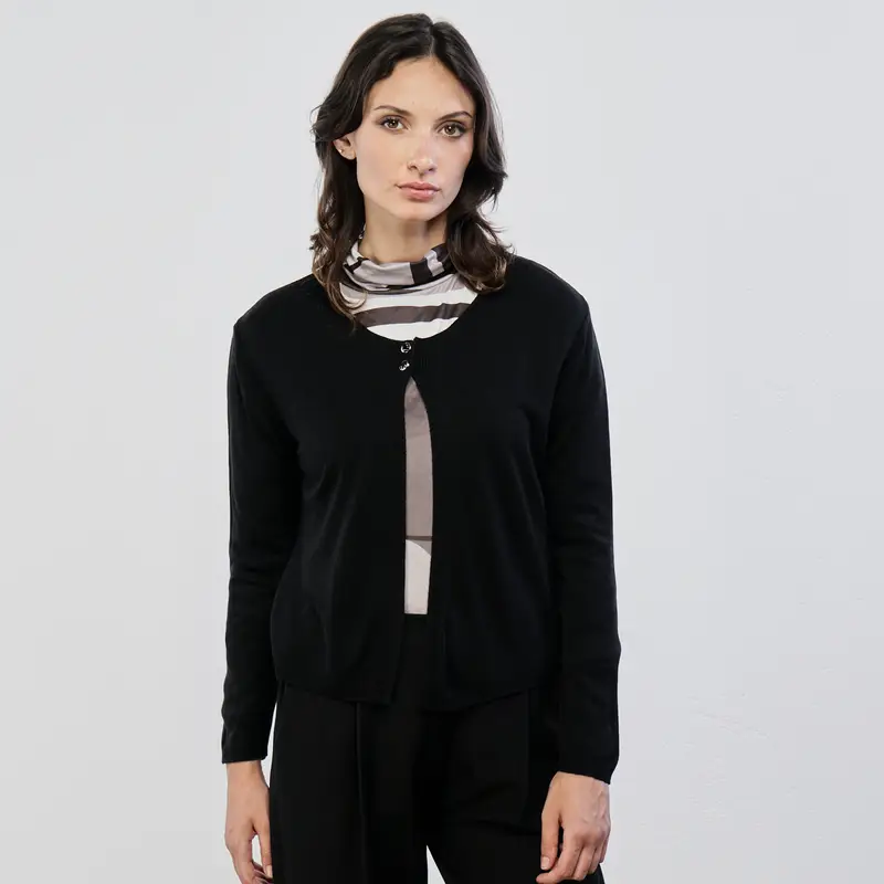ALESYA Cardigan Nero 2658485
