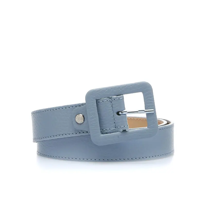 Cintura azzurra da donna Made in Italy