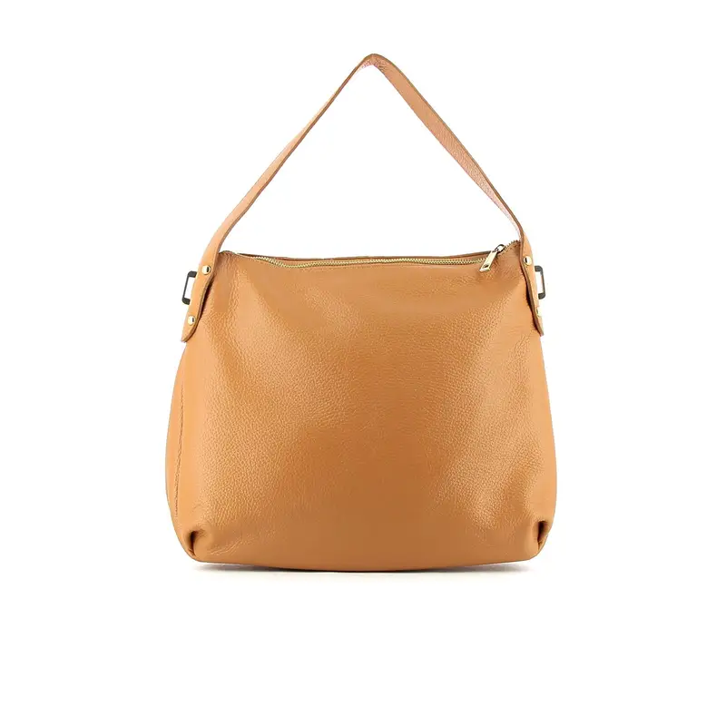 Hobo bag marrone con tracolla