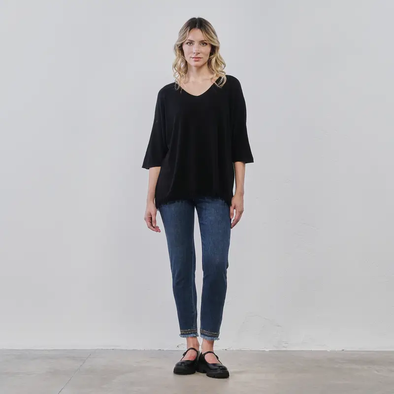 ALESYA Jeans Donna Blu 3398217