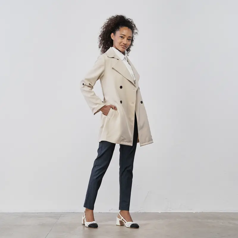 ALESYA Trench Donna Beige 4030166