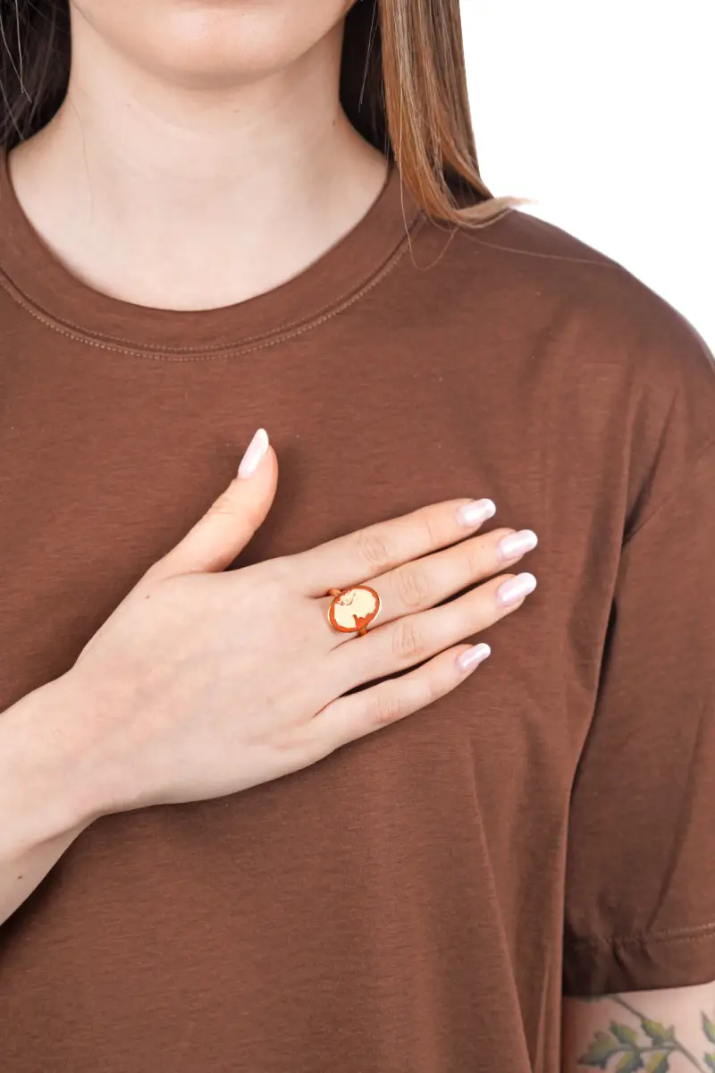 Anello - 471293 - Ruggine miniatura 2