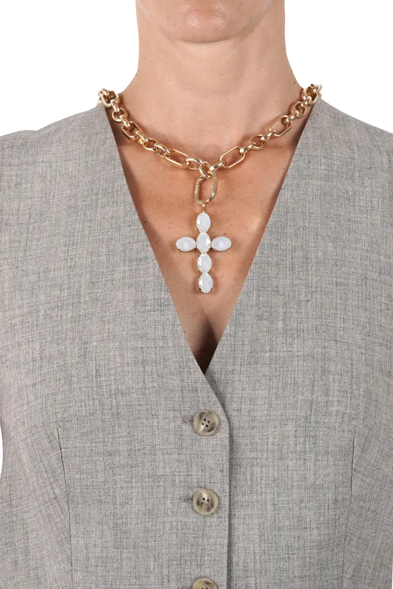 Ciondolo - 461300 - Oro/Bianco miniatura 2