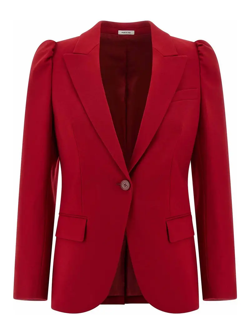 Alexander McQueen Blazer Rosso 4008601