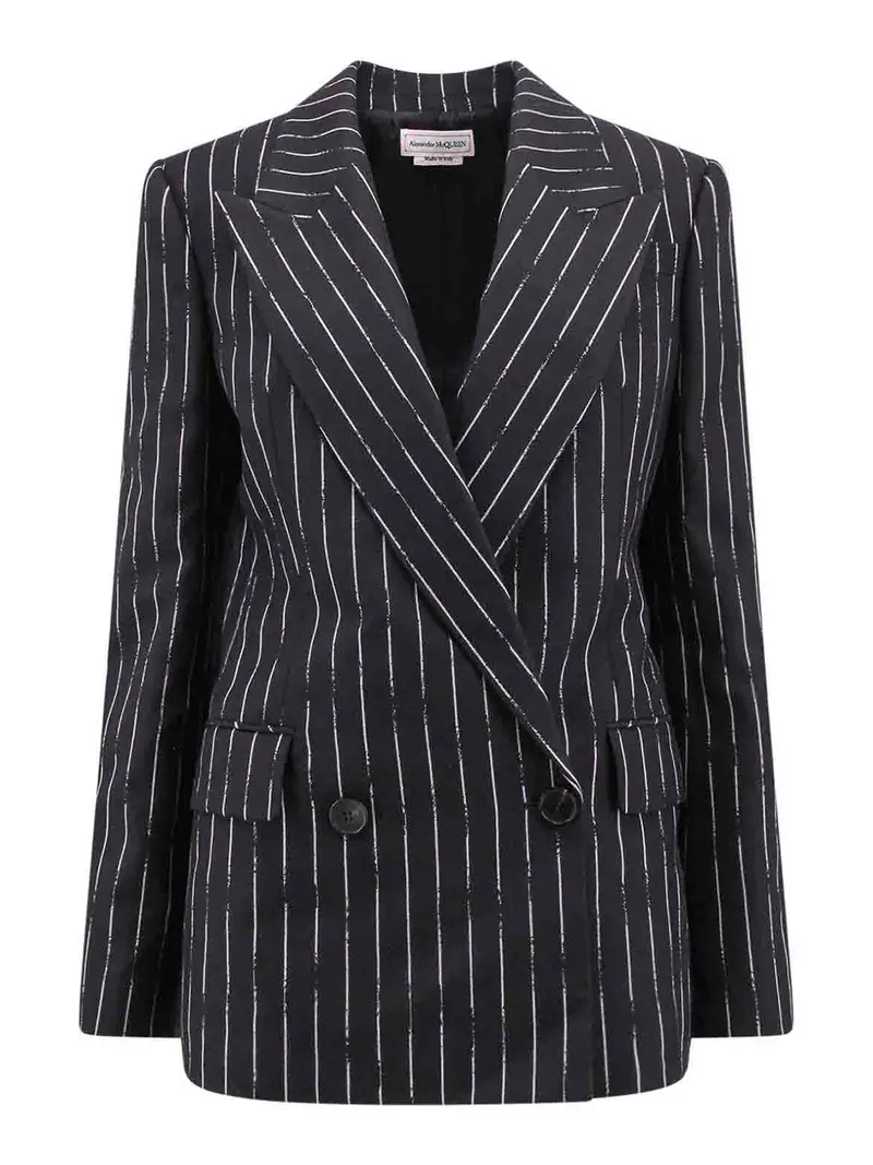 Alexander McQueen Blazer Nero 3314663
