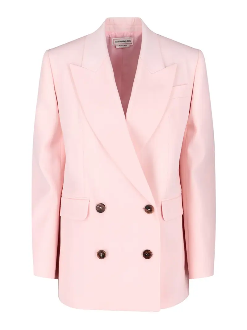 Alexander McQueen Blazer Rosa 3354559