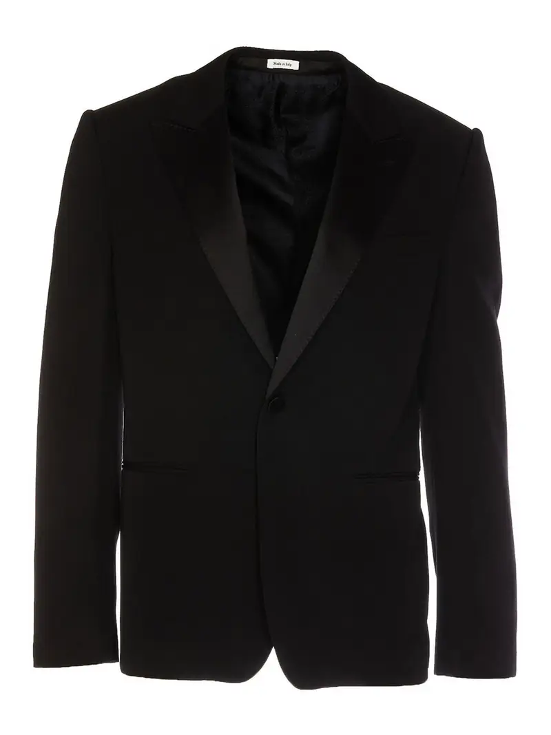 Alexander McQueen Blazer Nero 3383829