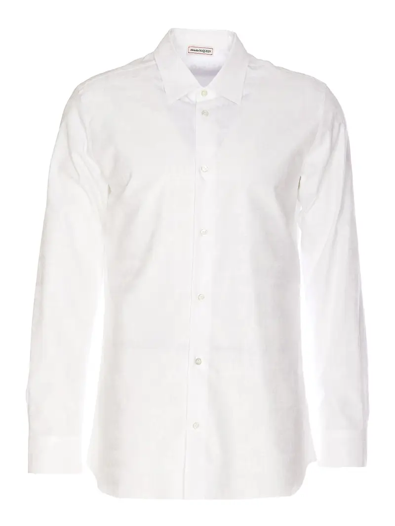 Camicia in cotone Bianco