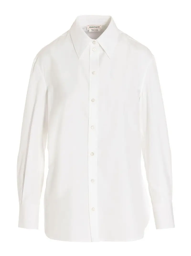 Camicia in cotone Bianco
