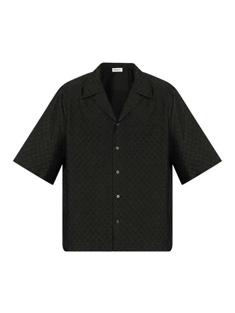 Camicia in cotone Nero