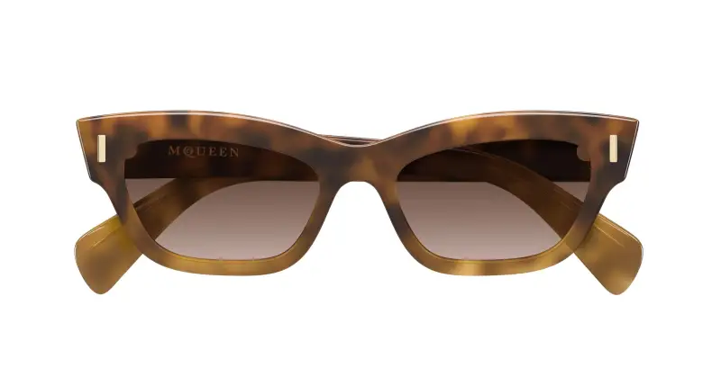 Alexander McQueen Occhiali da sole Donna Marrone 4301948 miniatura 2