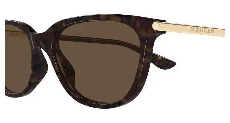 Alexander McQueen Occhiali da sole Donna Marrone 4301942 miniatura 3