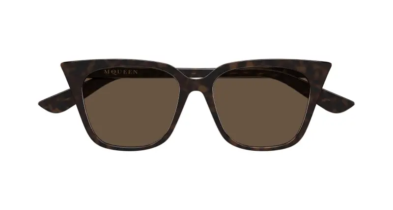 Alexander McQueen Occhiali da sole Donna Marrone 4301938 miniatura 2